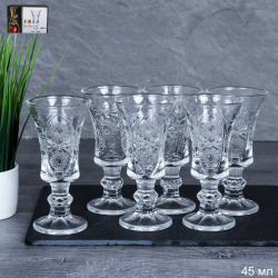 Рюмка 45 мл Орнамент/ Р-1600/уп 24/ ШТУЧНО