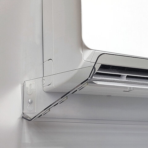 Экран для кондиционера настенного 100х1150х315 мм, ПЭТ, прозрачный, 2 мм, 10000023