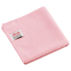 Салфетки VILEDA "МикроТафф Бейс" КОМПЛЕКТ 5шт, микрофибра, красный, 36*36см, 174178