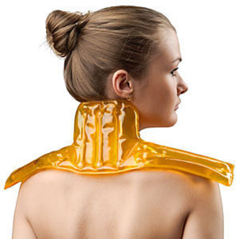 Солевая грелка ВОРОТНИК, активатор "кнопка", размер 51,0 х 14,5 см. Цвета Микс