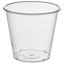 Стакан одноразовый 300мл пластиковый прозрачный Bubble Cup, СВЕРХПЛОТНЫЙ, ВЗЛП, ШК6176, 1023ГП