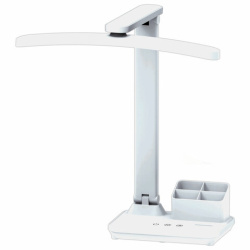 Настольная лампа / светильник беспроводная SONNEN PT-401, органайзер, USB, LED, 5 Вт, 3 режима, 238779