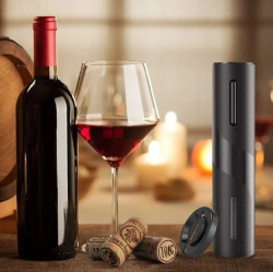 Электрический штопор для вина Electric wine opener 23 см.
