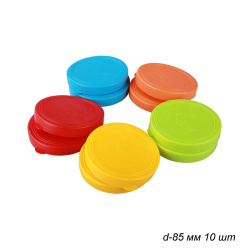 Крышка хозяйственная 10 штукХозяюшка / М353 /уп 20/