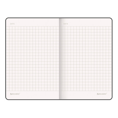 Блокнот МАЛЫЙ ФОРМАТ (91х140 мм) А6, BRAUBERG ULTRA, под кожу, 80 г/м2, 96 л., клетка, сиреневый, 113026