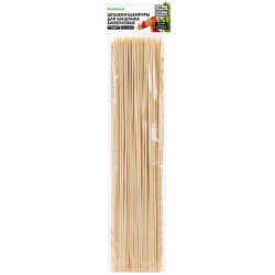Шпажки-шампуры для шашлыка бамбуковые 300 мм, 100 шт., BOOMHOUSE (БУМХАУС), 701960