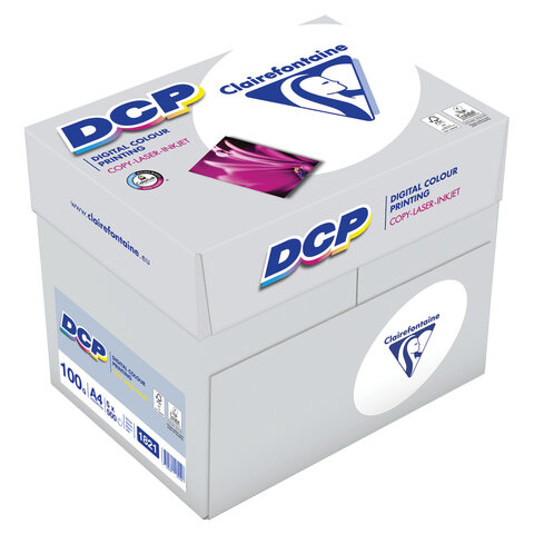 Бумага для лазерной и струйной печати А4, 100 г/м2, 500 л., марка А++, CLAIREFONTAINE, Франция, 170% CIE, 1821C