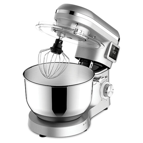 Миксер планетарный BQ (БИ-КЬЮ) MX640, 1600Вт, 6 скоростей, 3 насадки, металлическая ч, 86194435