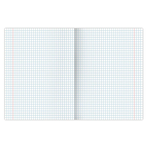 Тетрадь 24 л. BRAUBERG КЛАССИКА, клетка, обложка картон, ЧЕРНАЯ, 106649