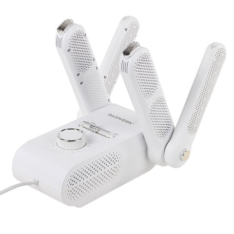 Сушилка для обуви, варежек, перчаток, складная, с подсветкой и таймером, 200 Вт, DASWERK MAXI SD13, 456790