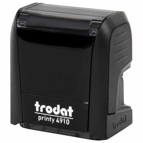 Оснастка для штампа, размер оттиска 26х9 мм, синий, TRODAT 4910 P4, подушка в комплекте, 56876