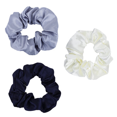 Резинки для волос НАБОР 3 шт., 3х19 см, скранч, АССОРТИ, MONTE VITA (МОНТЕ ВИТА), 457072