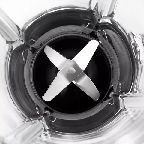 Блендер стационарный KITFORT КТ-3021, 1000 Вт, 5 скоростей, чаша 1,5 л, металл, черный/серебристый