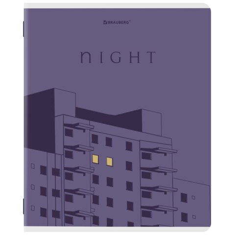 Тетради ДЭК А5 48 л. КОМПЛЕКТ 5 шт. BRAUBERG скоба, клетка, матовая ламинация, СИЛУЭТЫ, 404921