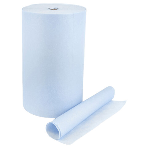 Протирочный нетканый материал HACCPER W 80 Extra Strong Blue, 400листов, 32х30см, 56гр/м2, ш/к19584, 930800