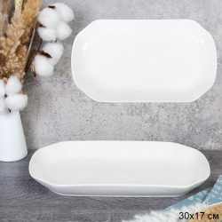 Блюдо прямоугольное 30х17 см / DR-1027 /уп 24/