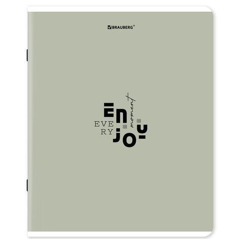 Тетради ДЭК А5 48 л. КОМПЛЕКТ 5 шт. BRAUBERG скоба, клетка, матовая ламинация, "Однотонный_Пастель_2", 404924