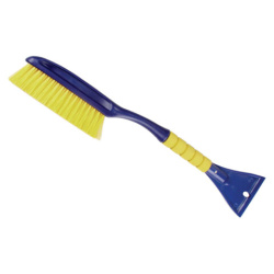 Щетка со скребком для снега автомобильная 58 см мягкая щетина GOODYEAR, WB-02, GY000202