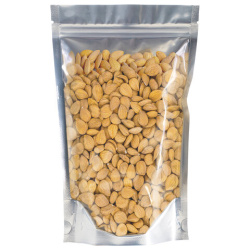 Пакеты Дой-Пак с замком ZIP LOCK, металлизированная + прозрачная стенка 120 х 200 + 40 мм, 100 штук, 70 мкм BRAUBERG, 700683