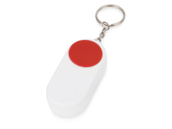 Брелок-футляр для  таблеток «Pill», Цвет белый/красный