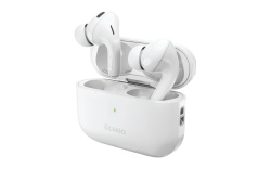 Наушники беспроводные "TWE-23", ANC+ENC, True Wireless, white, OLMIO