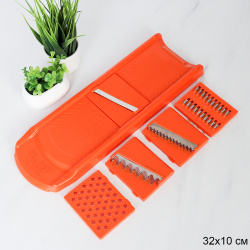 Терка для овощей и корейской моркови с 5 насадками 32х10 см / BT-5 /уп 100/ 0,202