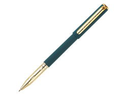 Ручка пластиковая шариковая «Parliament», Цвет зеленый/золотистый