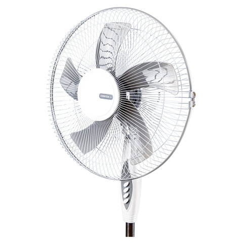 Вентилятор напольный CENTEK CT-5035, 3 режима, d=43 см, 40 Вт, серый, CT-5035 White