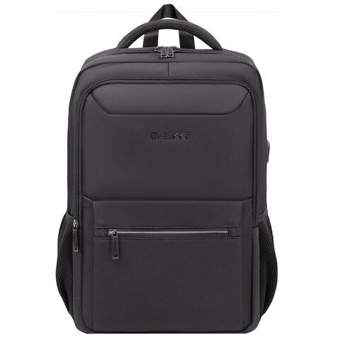 Рюкзак HEIKKI UTILITY (ХЕЙКИ) универсальный, 2 отделения, отделение для ноутбука, USB-порт, 44х31х17 см, 273862