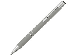 Ручка металлическая шариковая «C1» soft-touch, Цвет серый