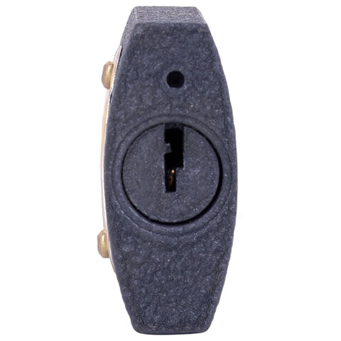 Замок навесной чугунный "Стандарт", ширина 32 мм, английский, 3 ключа, ГРАНДМАСТЕР, 671290