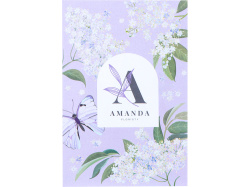 Открытка под запечатку, Размер A6, Цвет белый