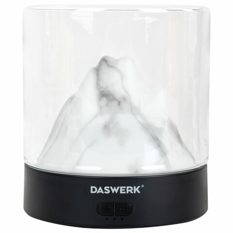 Увлажнитель воздуха аромадиффузор, подсветка и таймер, 300 мл, Аромамасло в ПОДАРОК, DASWERK, 456847