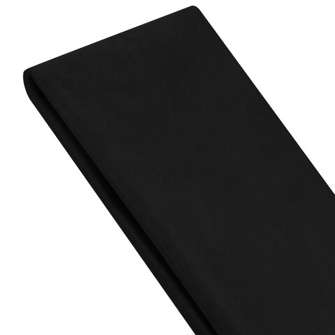 Цветная бумага ТИШЬЮ 17 г/м2, 50х66 см, 10 листов, черный цвет, ЗОЛОТАЯ СКАЗКА, 116484