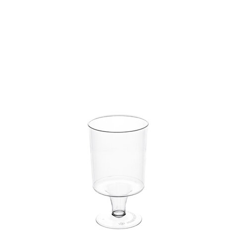 Рюмка одноразовая 100мл пластиковая прозрачная "Кристалл", ВЗЛП, ШК0204, 1002П