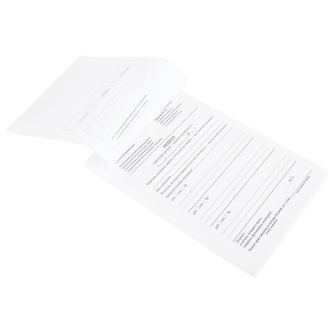 Бланк медицинский рецептурный СТАРОГО ОБРАЗЦА, форма 107-1/у, А5, 135х195 мм, СКЛЕЙКА, 100 штук, офсет, STAFF, 130273