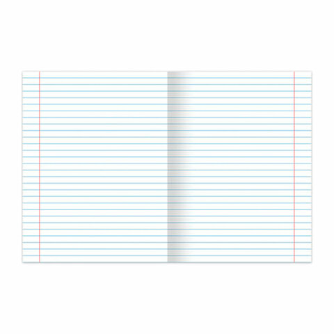 Тетради ДЭК 24 л., КОМПЛЕКТ 10 шт., BRAUBERG "КЛАССИКА", линия, обложка картон, ЧЕРНАЯ, 107097