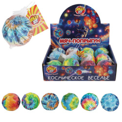 Мяч-попрыгун, 6 см, полиуретан, ассорти, 6 цветов, JOLLY JOT (ДЖОЛЛИ ДЖОТ), 666126