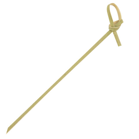 Шпажки-пики для канапе бамбуковые форма "Узелок" 12 см, 100 шт., BOOMHOUSE (БУМХАУС), 701976