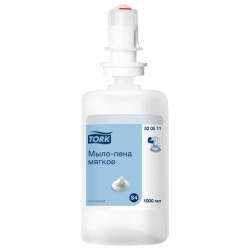 Картридж с жидким мылом-пеной одноразовый Tellus/TORK (Система S4) Advanced, мягкое, 1 л, 520511