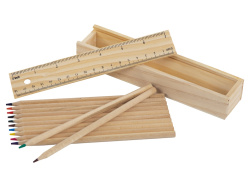 Набор из 12 карандашей «Paint», Цвет натуральный