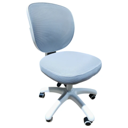 Кресло детское BRABIX KIDS "MG-230", без подлокотников, сетка/ткань TW, серое, 533321