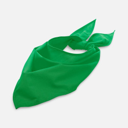 Шейный платок Bandana, ярко-зеленый, 62х62х86 см