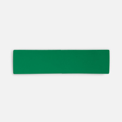 Лейбл Listra Soft Touch, S, зеленый, 2х8 см