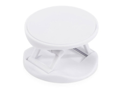 Держатель для телефона с отверстием для пальца «Pop Flex», Цвет белый