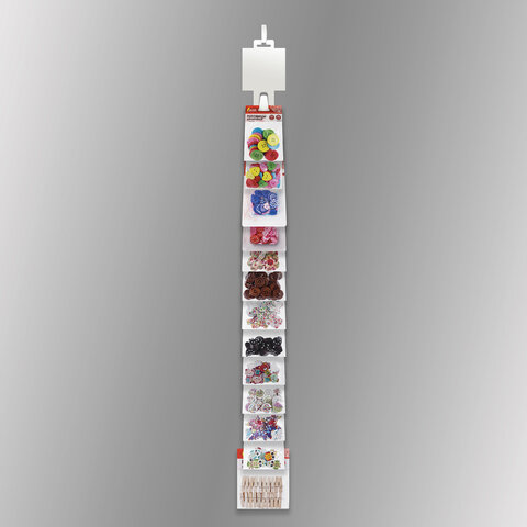 Стриплента на 13 замков, 980х50 мм, с топпером, толщина 0,5 мм, полипропилен, NoName, 504887