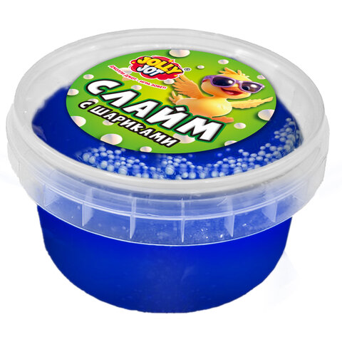 Слайм МИКС, 200 г, АССОРТИ, 3 вида, JOLLY JOT (ДЖОЛЛИ ДЖОТ), 667322
