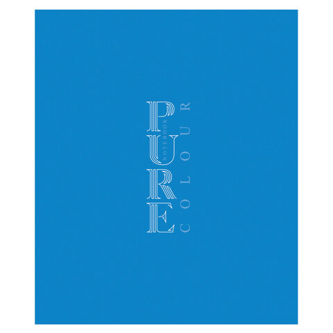 Тетрадь А5, 48 л. HATBER-ECO скоба, офсет №2 ЭКОНОМ, линия, обложка картон, PUREcolour (микс), 092116, 48Т5C2