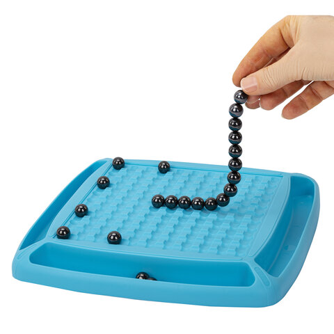 Игра настольная логическая "Магнитный бой", 36 магнитов, доска 28х28 см, ЗОЛОТАЯ СКАЗКА, 665895