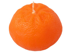 Свеча «Мандарин», Цвет оранжевый